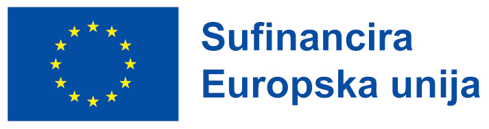 Logo Sufinancira Europska unija